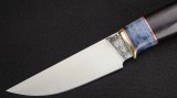 Нож Грибник (Х12МФ, стабилизированная вставка, чёрный граб), фото 2
