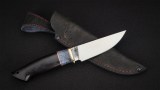 Нож Грибник (Х12МФ, стабилизированная вставка, чёрный граб), фото 7