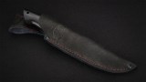 Нож Грибник (Х12МФ, стабилизированная вставка, чёрный граб), фото 8
