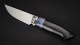 Нож Грибник (Х12МФ, стабилизированная вставка, чёрный граб), фото 4
