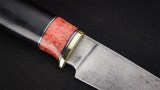Нож Грибник (ХВ5-алмазка, стабилизированная вставка, чёрный граб), фото 6