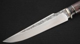 Нож Хищник (Х12МФ, вставка темный кориан, венге), фото 2