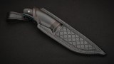 Нож Хранитель фултанг (ELMAX, чёрная G10, формованные ножны), фото 7
