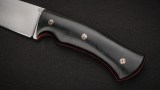 Нож Ирбис фултанг (ELMAX, чёрная G10, формованные ножны), фото 5