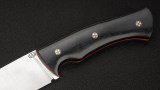 Нож Ирбис фултанг (ELMAX, чёрная G10, формованные ножны), фото 3