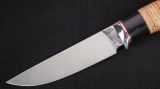 Нож Иртыш (Х12МФ, береста, чёрный граб), фото 2