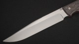 Нож Элизиум фултанг (М390, медный карбон, мозаичный пин, формованные ножны), фото 2