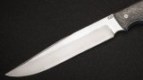 Нож Элизиум фултанг (S390, медный карбон, формованные ножны), фото 2