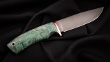 Нож Куница (булат, стабилизированная карельская берёза), фото 5