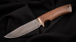 Нож Куница (ХВ5-алмазка, орех)