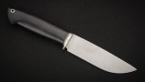 Нож Куница (S125V, стабилизированный чёрный граб, инкрустация куница), фото 5