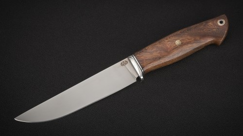 Нож Леший (S125V, айронвуд, мозаичные пины)