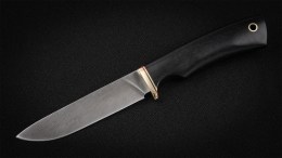 Нож Соболь (ХВ5-алмазка, черный граб)