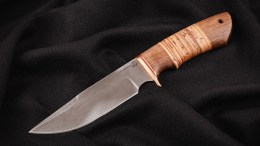 Нож Марал (ХВ5-алмазка, береста, орех)