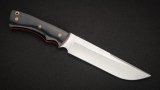 Нож Медведь фултанг (ELMAX, чёрная G10, формованные ножны), фото 4