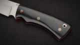 Нож Медведь фултанг (ELMAX, чёрная G10, формованные ножны), фото 5