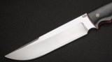 Нож Медведь фултанг (S390, чёрная G10, формованные ножны), фото 2