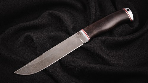 Нож Медведь (ХВ5-алмазка, мореный граб, дюраль)