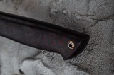 Нож Медведь (S125V, черно-красный карбон, формованные ножны), фото 15