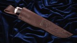 Нож Оберег 2 (95Х18, мореный граб, дюраль), фото 4