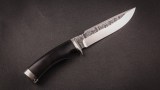 Нож Оберег 2 (Х12МФ, черный граб, мельхиор), фото 6