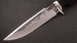 Нож Оберег 2 (Х12МФ, черный граб, мельхиор), фото 2