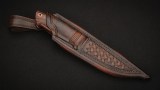 Нож Охотник (S125V, айронвуд, мозаичные пины, формованные ножны), фото 7
