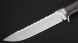 Нож Осетр (95Х18, мореный граб), фото 2