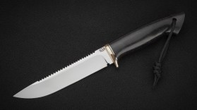 Нож Осетр (95Х18, мореный граб)