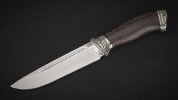 Нож Русский (Х12МФ, венге, литье мельхиор)