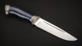 Нож Русский (S390, акрил с шишкой, авторское литье, формованные ножны), фото 4