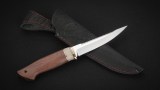 Нож Рыбацкий (95Х18, вставка - белый кориан, орех), фото 7