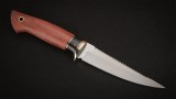 Нож Рыбацкий (N690, тёмный кориан, бубинга-помеле), фото 4