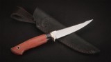 Нож Рыбацкий (N690, тёмный кориан, бубинга-помеле), фото 6
