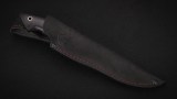 Нож Рыбацкий (N690, тёмный кориан, чёрный граб), фото 7