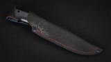 Нож Сафари (95Х18, чёрный граб, вставка - белый кориан), фото 8