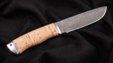 Нож Сафари (дамаск, береста, дюраль), фото 5
