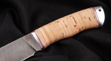 Нож Сафари (дамаск, береста, дюраль), фото 3