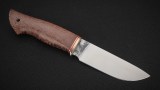 Нож Сафари (Х12МФ, стабилизированная карельская берёза коричневая), фото 5