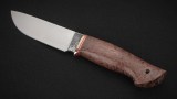 Нож Сафари (Х12МФ, стабилизированная карельская берёза коричневая), фото 4