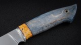 Нож Сафари (К340, вставка - карельская береза, стабилизированная карельская береза), фото 2