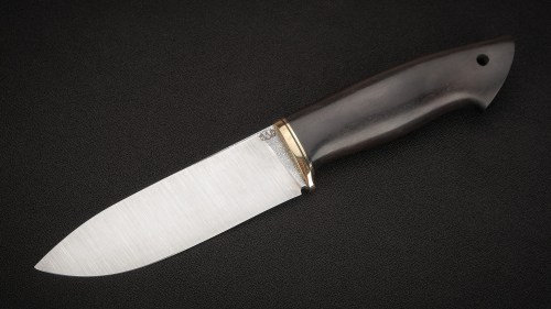 Нож Сахалин (95Х18, чёрный граб)
