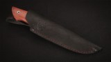 Нож Сахалин (N690, тёмный кориан, бубинга-помеле, мозаичные пины), фото 7