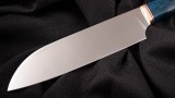 Нож Сантоку (ELMAX, стабилизированная карельская берёза), фото 2