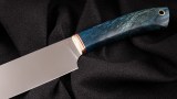 Нож Сантоку (ELMAX, стабилизированная карельская берёза), фото 3