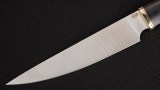 Нож Шеф-повар 3 (95Х18, черный граб), фото 2