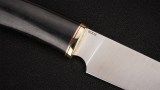 Нож Шеф-повар 3 (95Х18, черный граб), фото 4