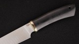 Нож Шеф-повар 3 (95Х18, черный граб), фото 3