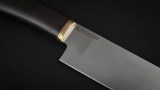 Нож Шеф-повар 4 (95Х18, чёрный граб), фото 4
