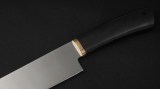 Нож Шеф-повар 4 (95Х18, чёрный граб), фото 3